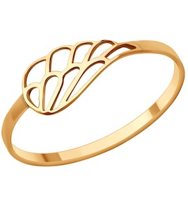 Кольцо из золота 018879
