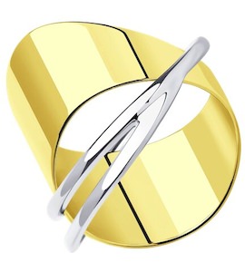 Кольцо из желтого золота 019080-2