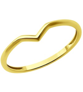 Кольцо из желтого золота 019271-2