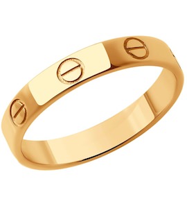 Кольцо из золота 019284