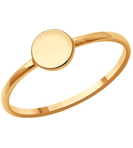 Кольцо из золота 019297
