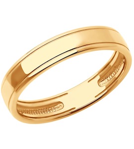 Обручальное кольцо из золота 110247