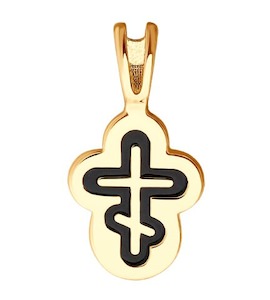 Крест из золота 51-131-02216-1