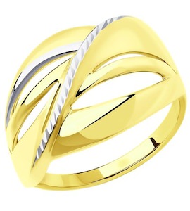 Кольцо из желтого золота 53-110-00665-1