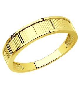 Кольцо из желтого золота 53-110-01572-1