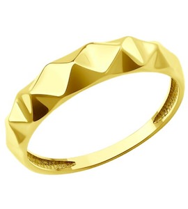 Кольцо из желтого золота 53-110-02280-1