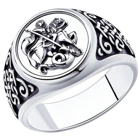 Кольцо из серебра 95-110-00935-1