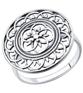 Кольцо из серебра 95-110-01114-1