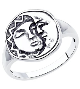 Кольцо из серебра 95-110-01230-1