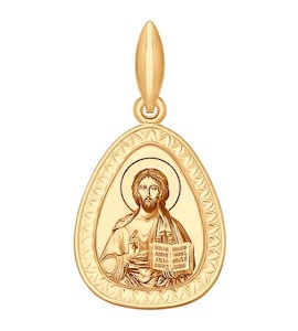 Нательная икона «Господь Вседержитель» 102077