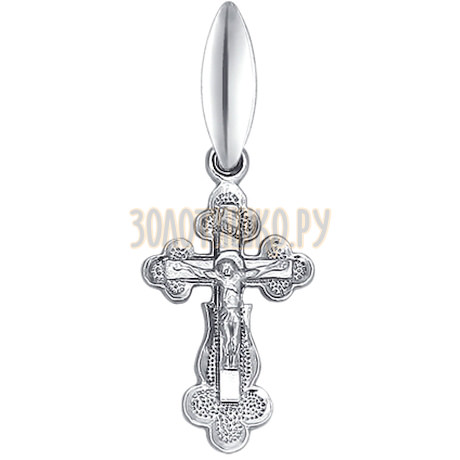 Православный крест из серебра 94120017