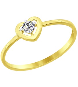 Кольцо из желтого золота 016892-2