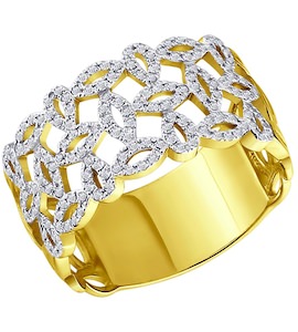 Кольцо из желтого золота 1010983-2