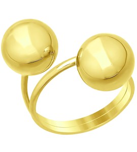 Кольцо из желтого золота 016854-2