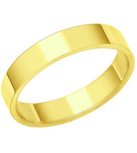 Кольцо из желтого золота 110197-2