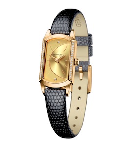 Женские золотые часы с бриллиантами 222.02.00.100.05.01.3