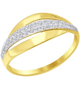 Кольцо из желтого золота 016728-2