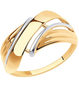 Кольцо из золота 018612